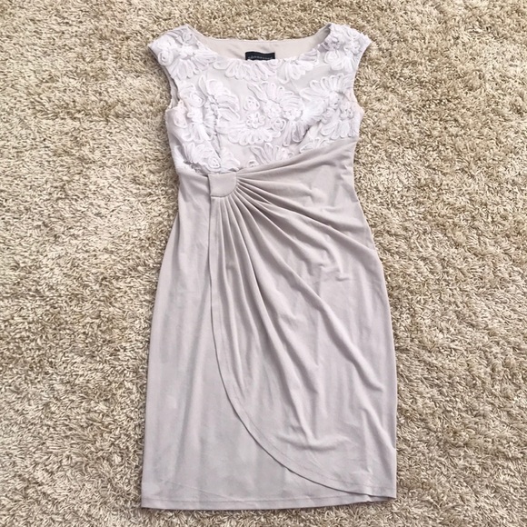 Cream Colored Dress - Picture 1 of 2